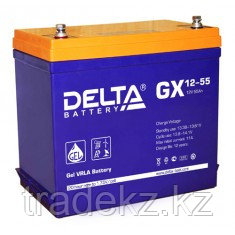 Аккумулятор DELTA GX 12-55 12V/55A*ч - фото 1 - id-p44852597