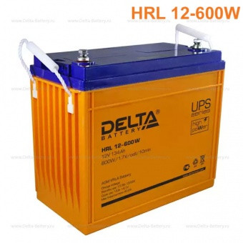 Аккумулятор DELTA HRL 12-600, 12V/140A*ч