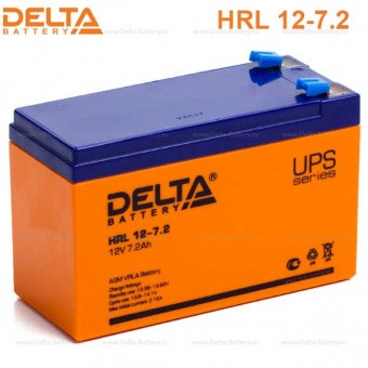 Аккумулятор DELTA HRL 12-7 12V/7.2A*ч - фото 1 - id-p44855210