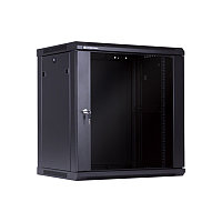 12U Телекоммуникационный шкаф настенный, 600*450*635, цвет чёрный LinkBasic