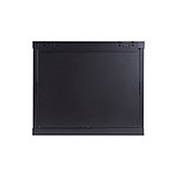 LinkBasic 9U 600*600*500, Шкаф телекоммуникационный, цвет чёрный, передняя дверь стеклянная (тонированная), фото 4