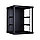15U Телекоммуникационный шкаф настенный, 600*600*766, цвет чёрный LinkBasic, фото 2