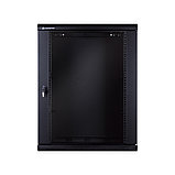 15U Телекоммуникационный шкаф настенный, 600*600*766, цвет чёрный LinkBasic, фото 3