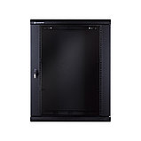 LinkBasic 15U 600*600*766, Шкаф телекоммуникационный, цвет чёрный, передняя дверь стеклянная (тонированная), фото 4