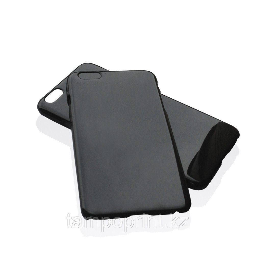 Чехол черный для iPhone 6 Plus/6s Plus (глянцевый)