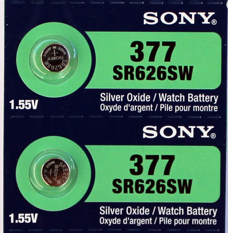 Батарея Sony 377 1.55v  SR626SW