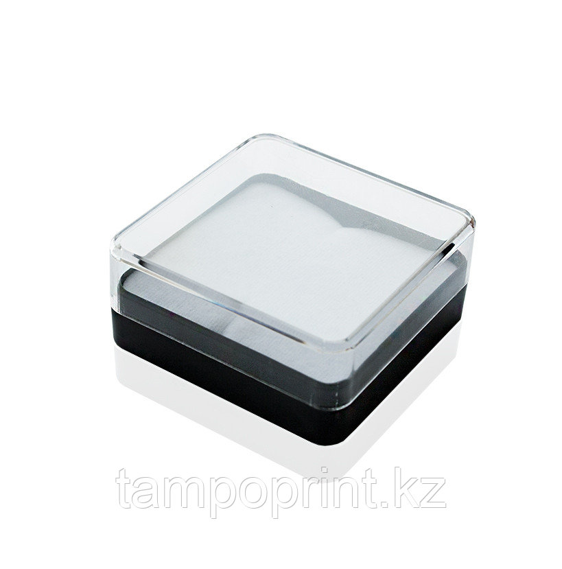 U-PK020 (футляр пластик.) черный с прозрачной крышкой, 55х55