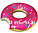 Надувной плавательный круг "Пончик" 70 см, фото 2