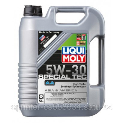 Моторное масло LIQUI MOLY SPECIAL TEC AA 5W-30 5 литров