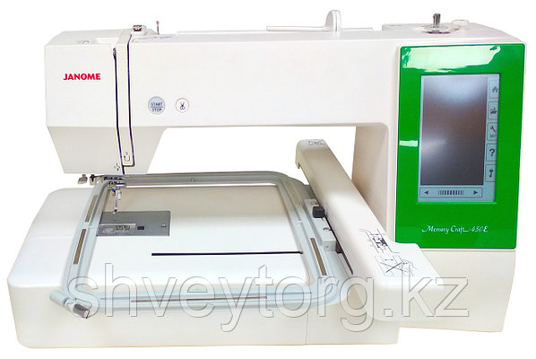 Вышивальная машина Janome Memory Craft -450E: продажа, цена в Алматы.  Вышивальные машины от "SHVEYTORG ( ТОО NEKA TRADE )" - 6793525