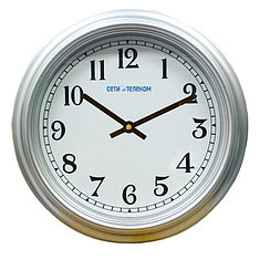 НИИЧаспром Офисные часы ВЧС-04 (ВЧ 03/04) диаметр –  405 мм пластик ,силикатное стекло
