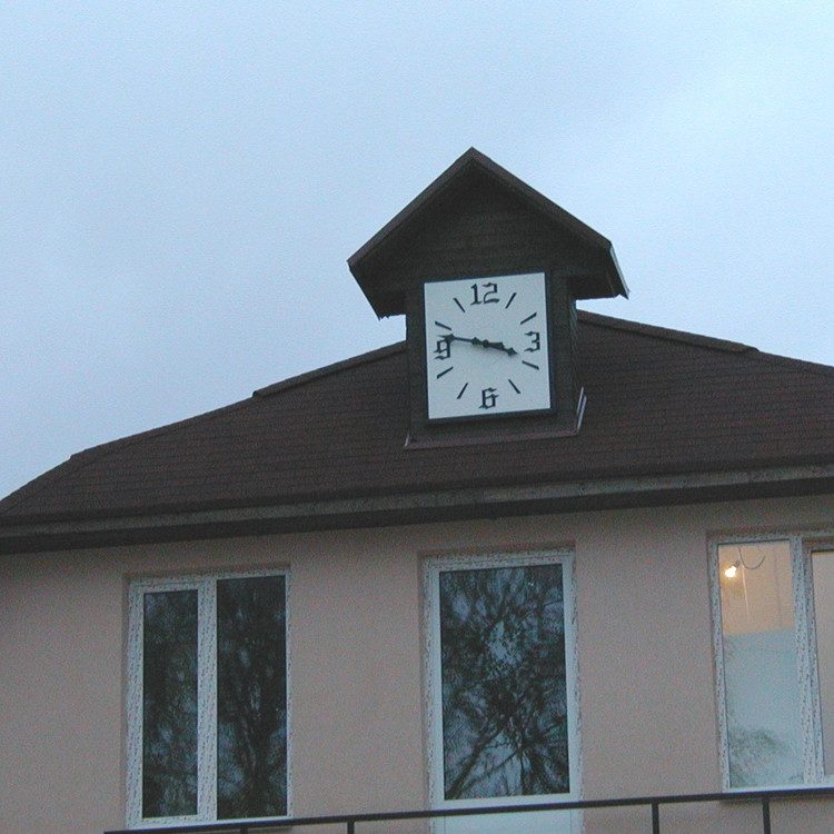 Купить Уличные Часы На Фасаде Здания