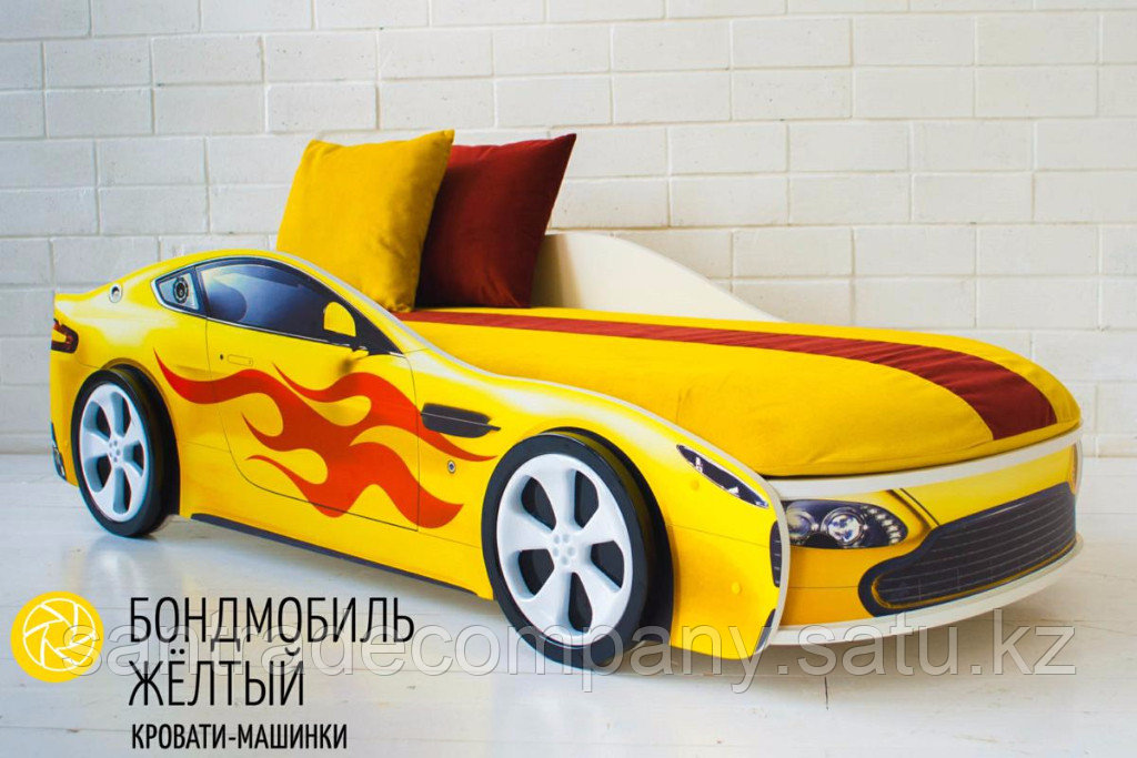 Цветной чехол для матраса Бондмобиль