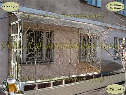 Металлические кованые решетки на окна в Алматы - фото 5 - id-p42178431