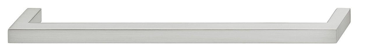 Мебельная ручка, цинковое литье, нерж. сталь., 201/192 х 28 мм