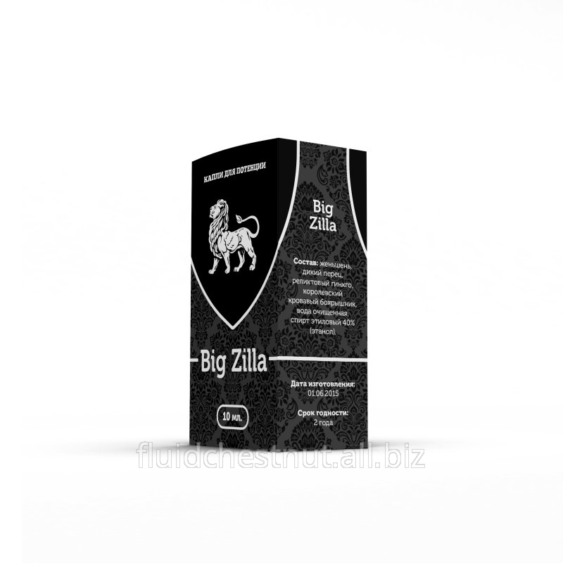 Big Zilla (биг зилла) - капли для потенции
