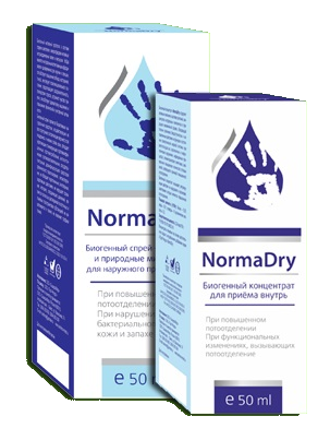 NormaDry (НормаДрай) - от гипергидроза