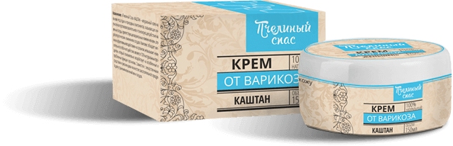 Пчелиный Спас Каштан - крем от варикоза