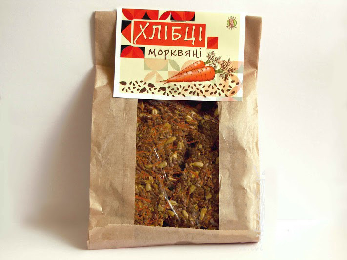 Хлебцы морковные