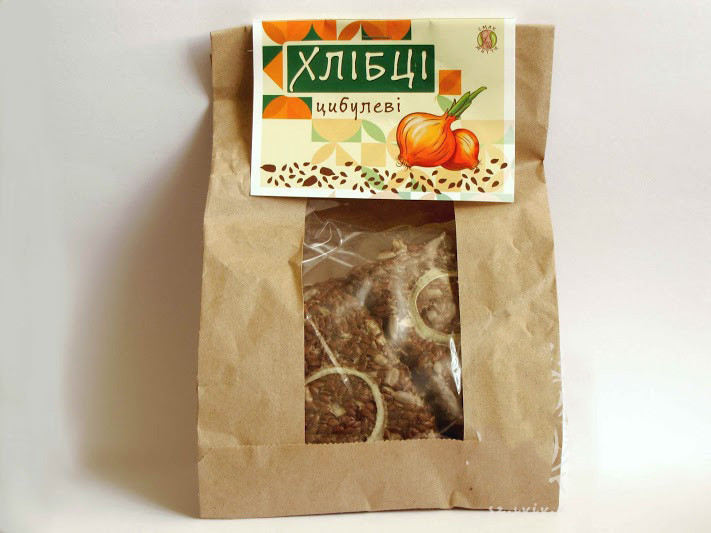 Хлебцы с луком