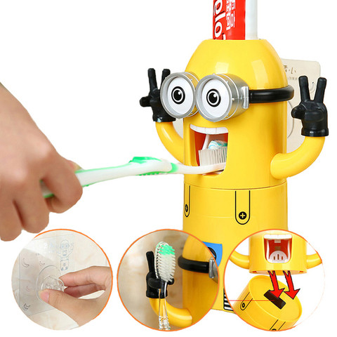 Дозатор зубной пасты с держателем зубных щёток «Миньон» - фото 1 - id-p44906921