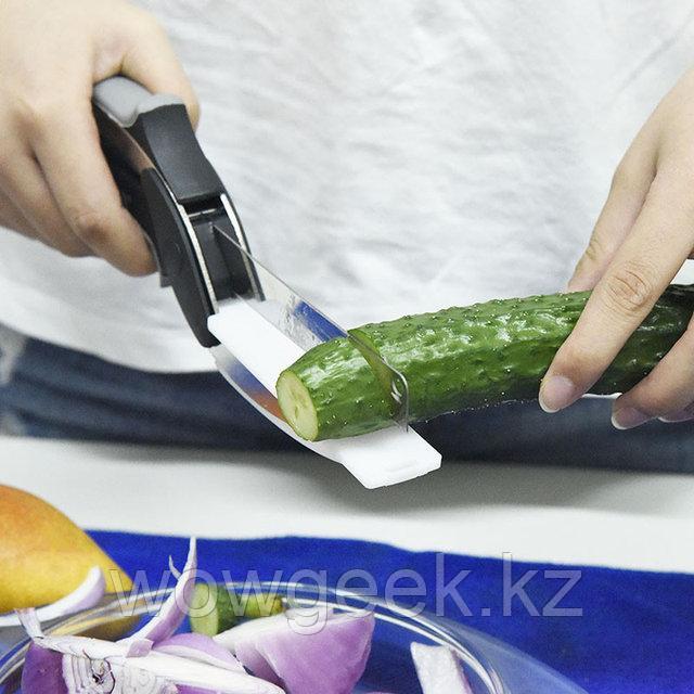 Умный кухонный нож 2 в 1 (Smart Cutter) - фото 2 - id-p44921929