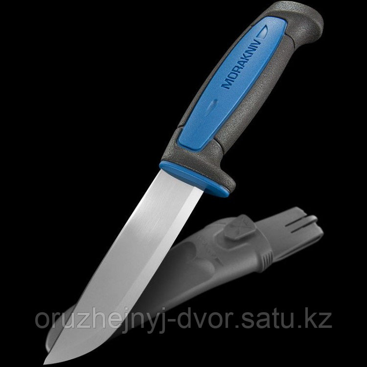 Нож MORAkniv Pro S универс. нерж./ст., рез.ручка с синей вставкой (12242)