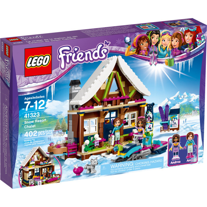 41323 Lego Friends Горнолыжный курорт: Шале, Лего Подружки