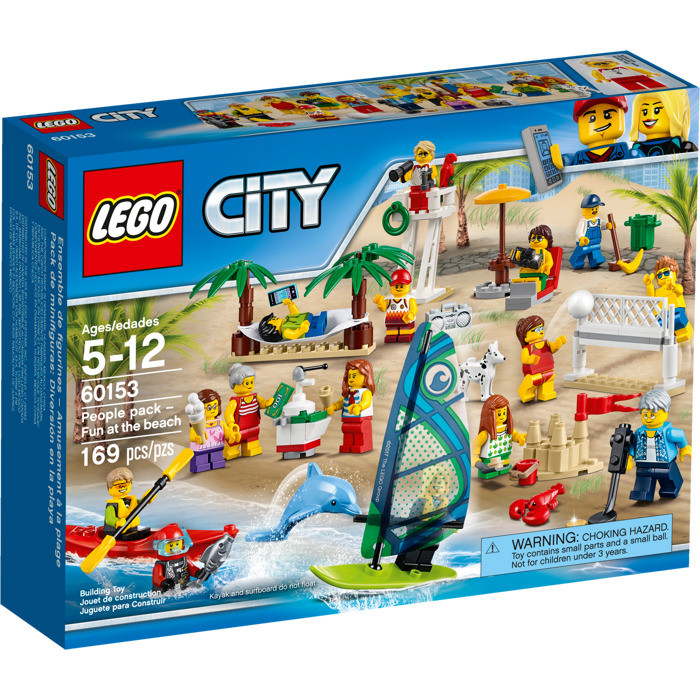 60153 Lego City Отдых на пляже - жители LEGO CITY, Лего Город