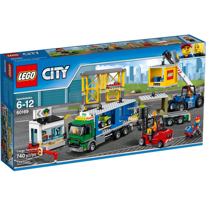 60169 Lego City Грузовой терминал, Лего Город