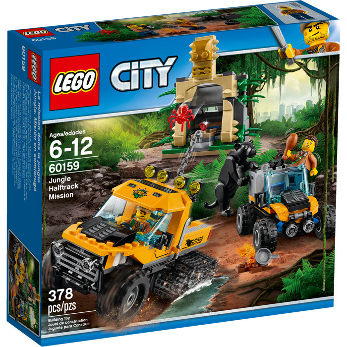 60159 Lego City Миссия Исследование джунглей, Лего Город