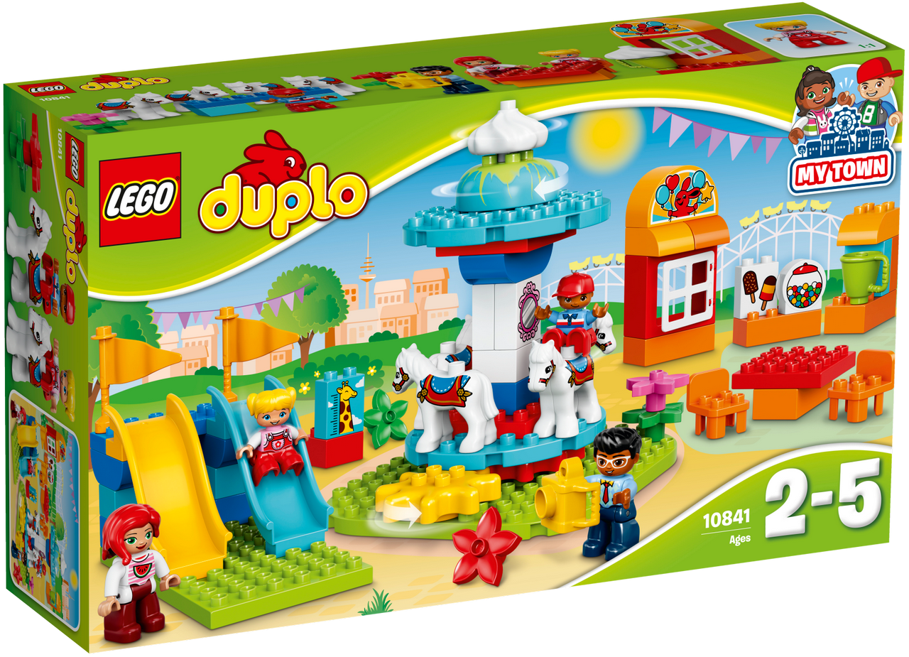 10841 Lego Duplo Семейный парк аттракционов, Лего Дупло