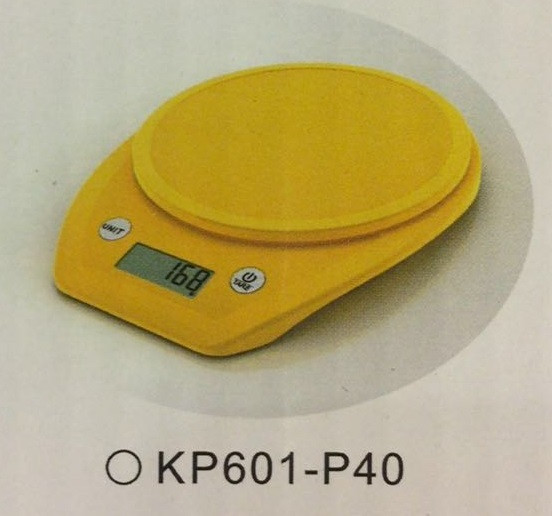 Весы кухонные  Electronic Kitchen Scale - KP601 Жёлтые КР601-Р40