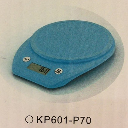 Весы кухонные  Electronic Kitchen Scale - KP601 Голубые КР601-Р70, фото 2