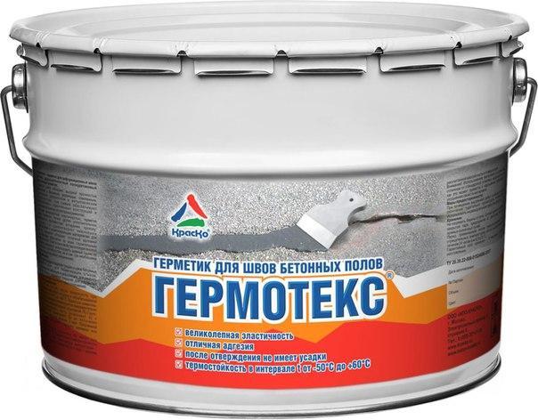 Гермотекс - герметик для швов бетонных полов