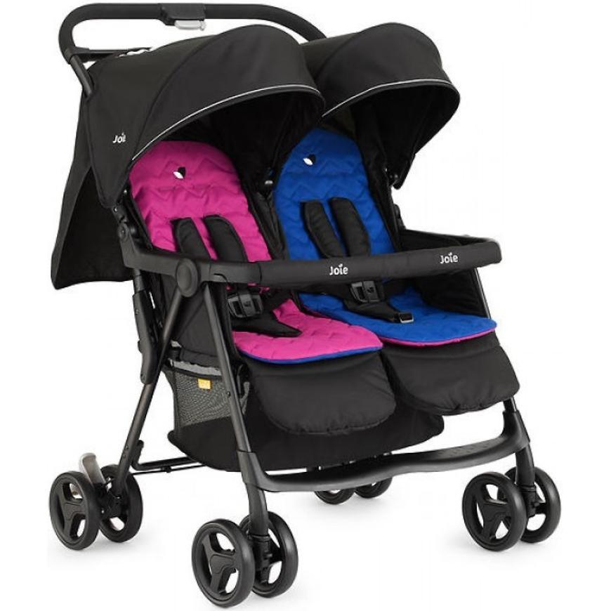 Коляска прогулочная Joie Aire Twin Pink & Blue