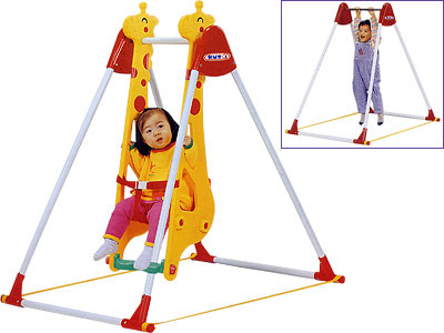 Качели Жираф для одного ребенка Haenim Toys DS-707