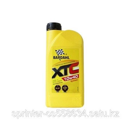 Моторное масло Bardahl XTC 10W40 1 литр