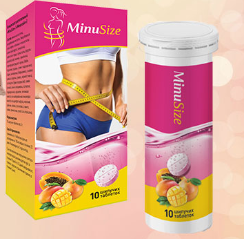 Шипучие таблетки для похудения MinuSize