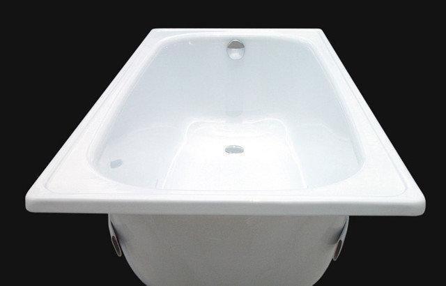 Ванна стальная эмалированная Estap Classic 140 см белая в наборе (140 Classic) - фото 2 - id-p44991146