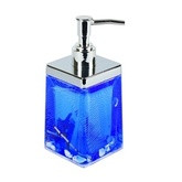 Дозатор для жидкого мыла Аквалиния синий ракушки 4680018342161