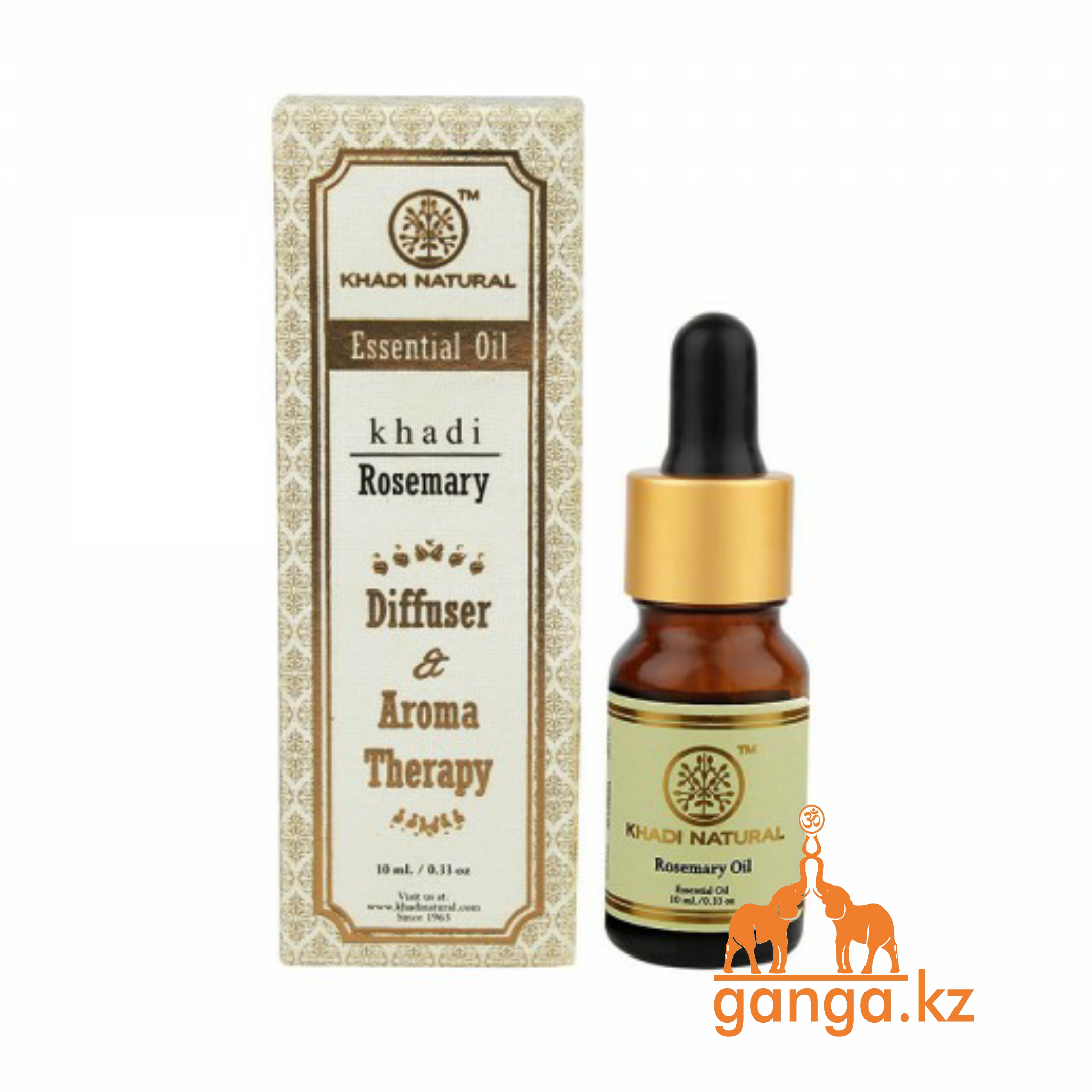 Натуральное эфирное масло Розмарина (Essential Oil Rosemary KHADI), 10 мл