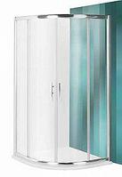 Радиусный стеклянный душевой угол. Roltechnik PXR2N 900 с 2 раздвижными дверями стекло chinchilla (PXR2N 900)