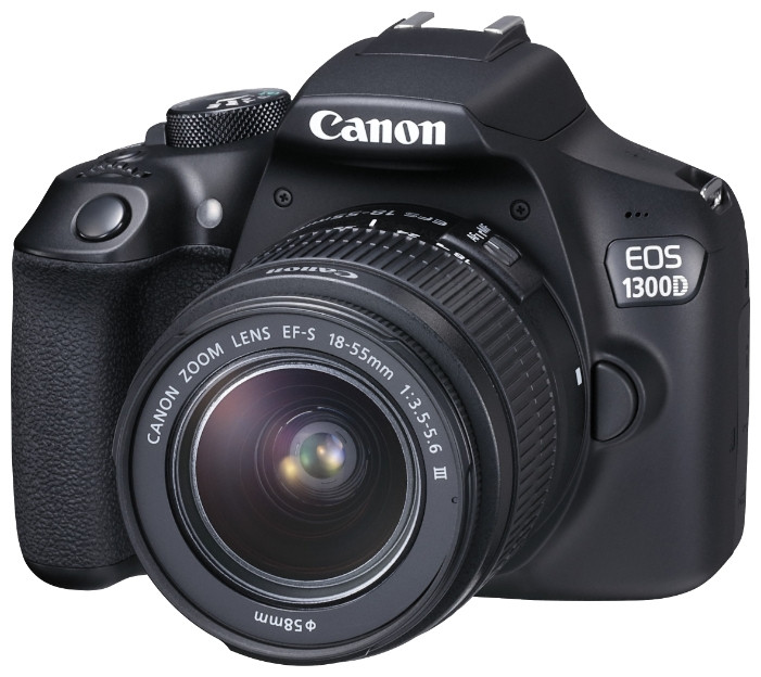 Фотоаппарат Canon EOS 1300D kit 18-55 III - фото 1 - id-p45001936