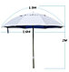 Зонт пляжный с наклоном диаметр 1,6 м , фото 2