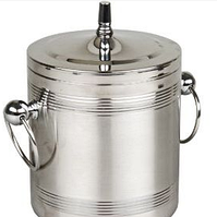 Ведёрко для льда, 1 литр, с крышкой