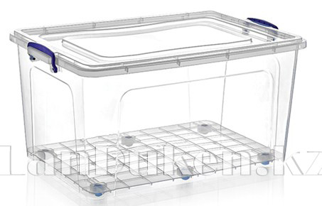 Контейнер "Клиер" Глубокий 42 л. на колесиках 30167   54*38*29 см