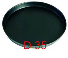 Форма для пиццы, D 350 мм, H 25 мм