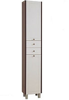 Шкаф-колонна с бельевой корзиной Акватон Альпина 65 венге