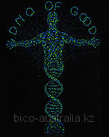 Футболка ДНК ДОБРА (Светится в ультрафиолете), фото 1